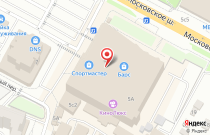Магазин одежды PIN code на карте