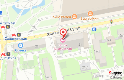 Пекарня Маковка на Сходненской на карте