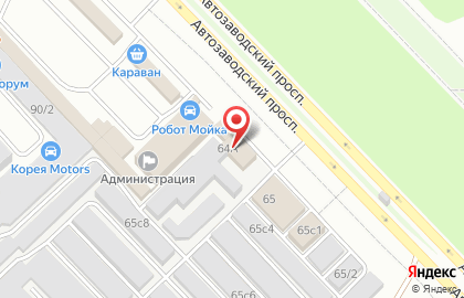 Автоцентр ЖИ24 на Автозаводском проспекте на карте