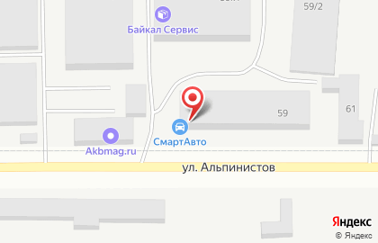 Техцентр СмартАвто на карте