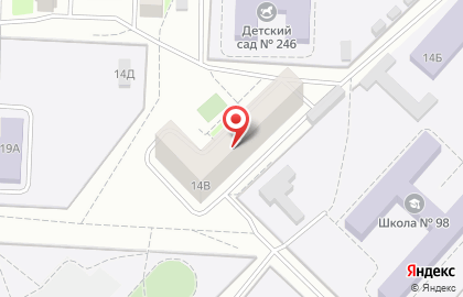 Отделение водолечения Красноярская городская детская больница №8 на проспекте Металлургов, 14в на карте