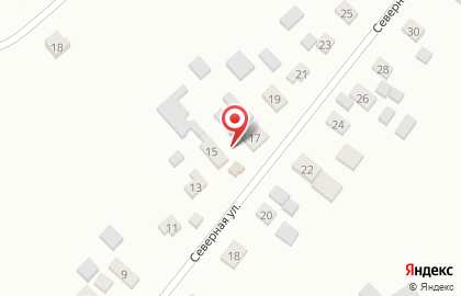 Продуктовый магазин На Северной на карте