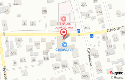 Продуктовый магазин в Казани на карте