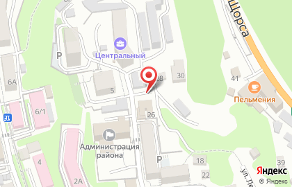 Черноморские курорты Туапсинского района, МУП на карте