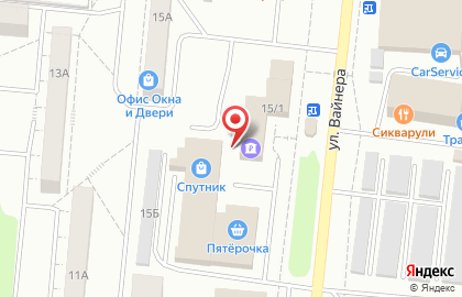 Салон-парикмахерская Шарм на улице Вайнера на карте