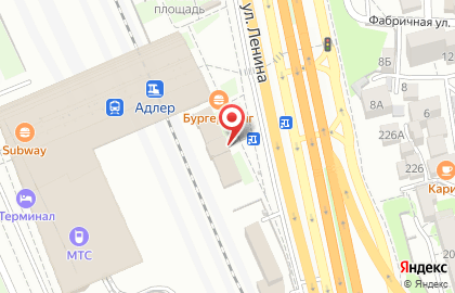 МТС на улице Ленина на карте