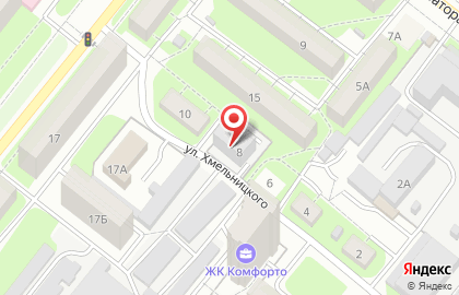 Центральная 3, ООО на карте