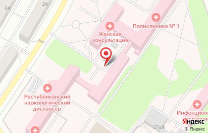 Медицинская лаборатория Гемотест на Коммунистической улице на карте