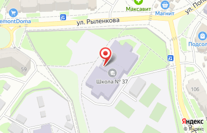 Клуб робототехники РобоТрек на улице Попова на карте