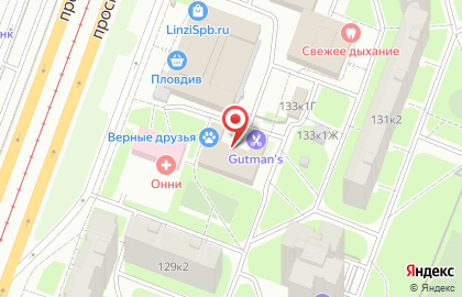 Невский Каприз на карте