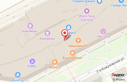 Салон оптики и аксессуаров Слепая Курица на 7-й Кожуховской улице на карте