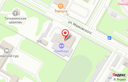 Магазин автотоваров Фаворит-Авто на улице Маяковского на карте