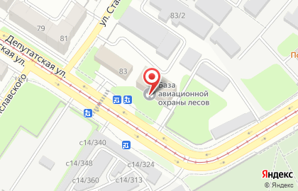 Иркутская база авиационной охраны лесов на карте