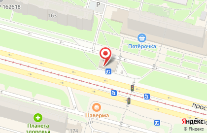 Салон цветов Николь на проспекте Победы на карте