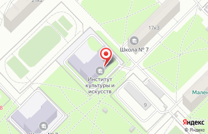 Московский городской педагогический университет на метро Проспект Вернадского на карте