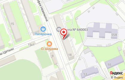 Компания в Кургане на карте