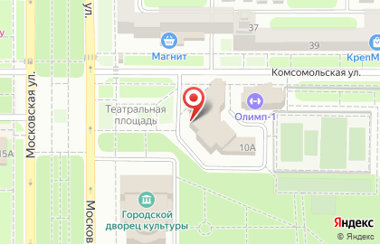 Страховая акционерная компания Энергогарант на Московской улице на карте