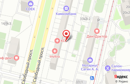 Восточный административный округ Районный отдел жилищных субсидий на Свободном проспекте на карте
