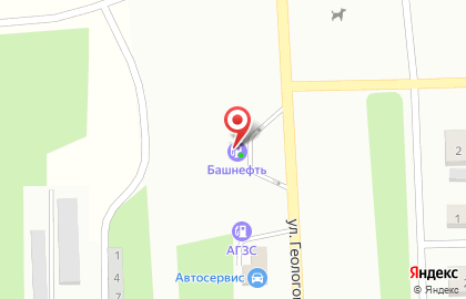 Башнефть в Оренбурге на карте