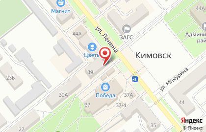 Магазин разливного пива Чешский старовар на улице Ленина на карте