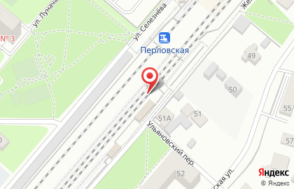 Перловская, железнодорожная станция на карте