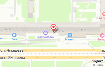 СберБанк на проспекте Ямашева, 54 к 3 на карте