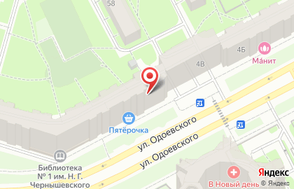 Супермаркет Пятёрочка в Санкт-Петербурге на карте