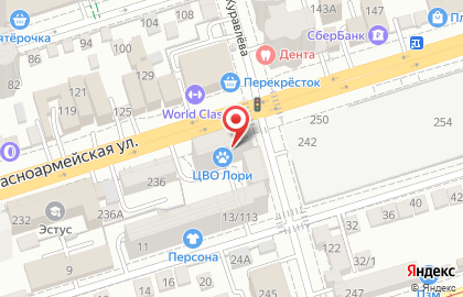 Клиника эстетической медицины Айкон Эстетик на Красноармейской улице на карте