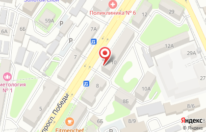 Торговая компания Тенториум в Центральном районе на карте