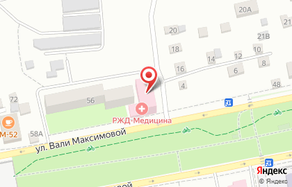 Узловая поликлиника станции Бийск на карте