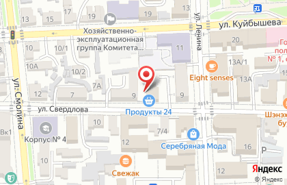 Восток на улице Свердлова на карте