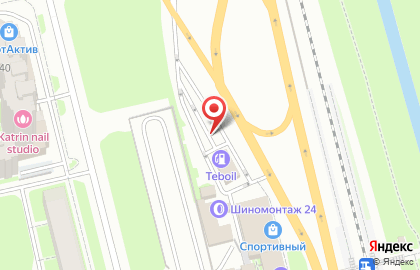 АЗС Фаэтон на Витебском проспекте на карте