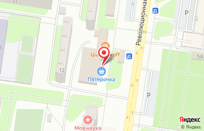 Магазин Мясная кухня на Революционной улице на карте