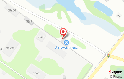 Автокомплекс на Ямской в Нижнем Новгороде на карте