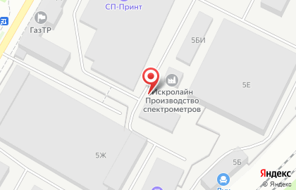 Торгово-производственная фирма Альтаир в Фрунзенском районе на карте