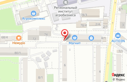 Салон-парикмахерская на улице ​Благоева, 2 на карте