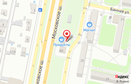 Хозтовары на Московском шоссе на карте