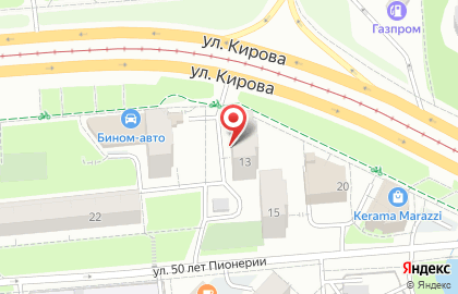 Служба дезинсекции и клининга Эко СЭС на улице Кирова на карте