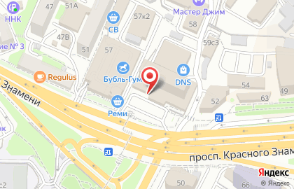 Блинная Сковорода на проспекте Красного Знамени на карте