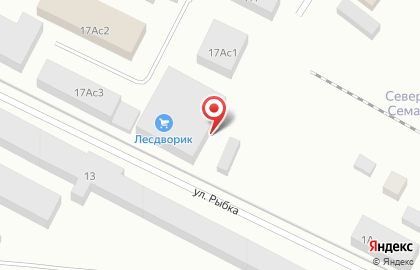 Магазин пиломатериалов Лесной дворик на карте