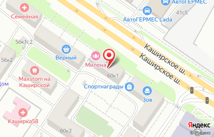 Сервисный центр Telfan в Москворечье-Сабурово на карте