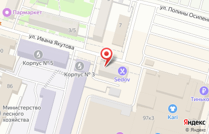 Магазин Милый дом в Советском районе на карте