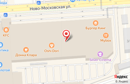 Магазин одежды Modis на Ново-Московской улице на карте