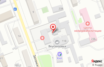 КрайСтрой на Затонской улице на карте