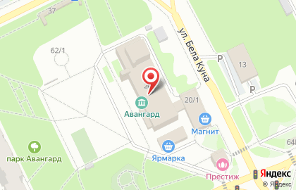 Студия красоты Модерн в Томске на карте