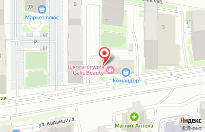 Салон штор и домашнего текстиля Декорель на карте