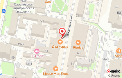 Студия коррекции фигуры Body Dream на Московской улице на карте