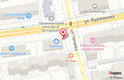 Мастерская по пошиву и ремонту одежды в Екатеринбурге на карте