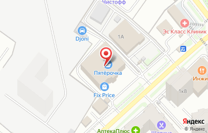 Соло на Бежицкой улице на карте