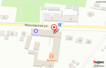 Компания Омега бетон на Московской улице на карте